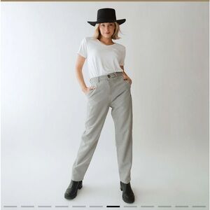 ALBION HOUNDSTOOTH TUXEDO PANT SIZE XS